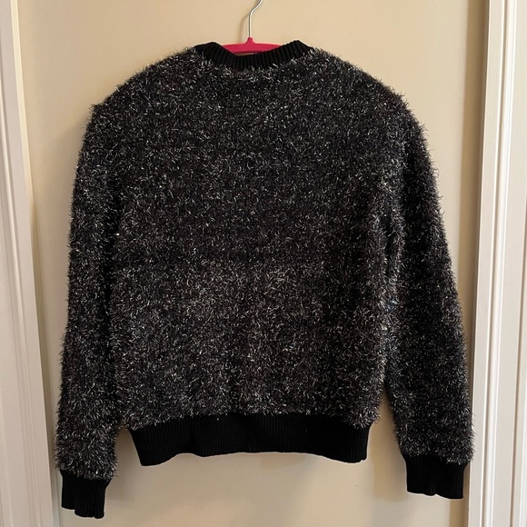 Rockets of Awesome metallic sweater jacket -size 10 - Picture 3 of 5